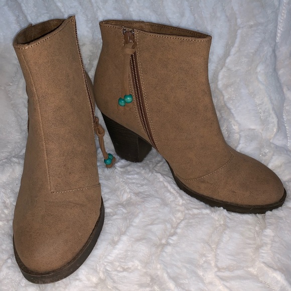 Ariat Shoes - Ariat Unbridled Brown Fringe Bootie Ariat Shoes - Ariat Unbridled Brown Fringe Bootie